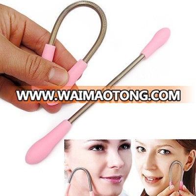 Stainless Steal Epilator Facial hair Remover threading Spring