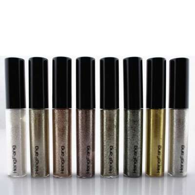 Glitter Liquid Eyeshadow 8 Color Set Waterproof Sparkle Eyeliner Long Lasting Metallic Eyeliner Pen Shimmer Eye Shadow for Parti